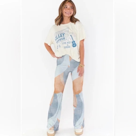 NWT Show Me Your Mumu Maren Bells Flared Pant Size M - Picture 2 of 8